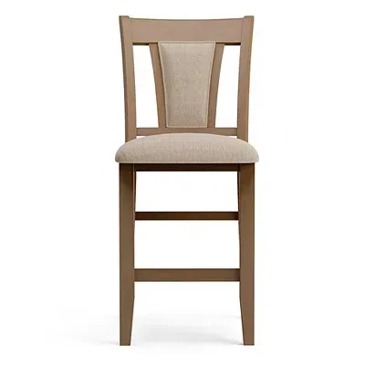 Kirkland's Padded Seat Counter Stools In Brown