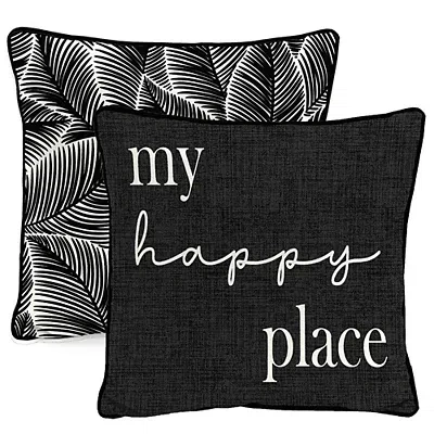 Kirkland's My Happy Place Outdoor Pillow In Multi