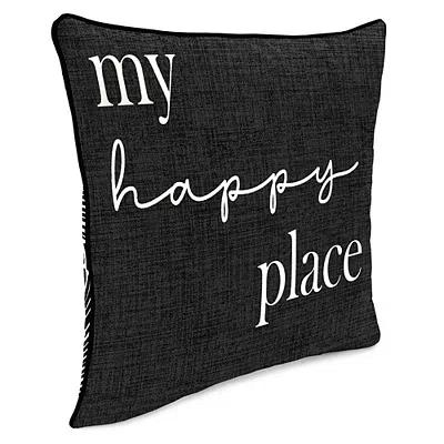 Kirkland's My Happy Place Outdoor Pillow In Multi