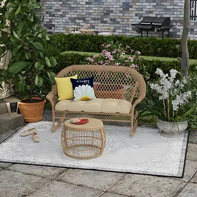 Kirkland's Bee Happy Outdoor Pillow In Multi