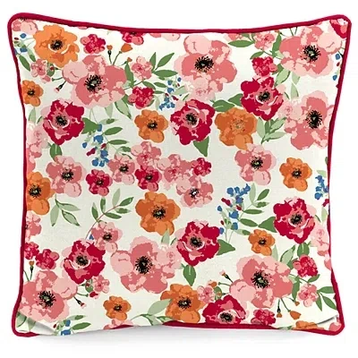 Kirkland's Floral Home Sweet Outdoor Pillow In Multi