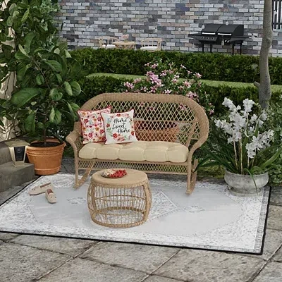 Kirkland's Floral Home Sweet Outdoor Pillow In Multi