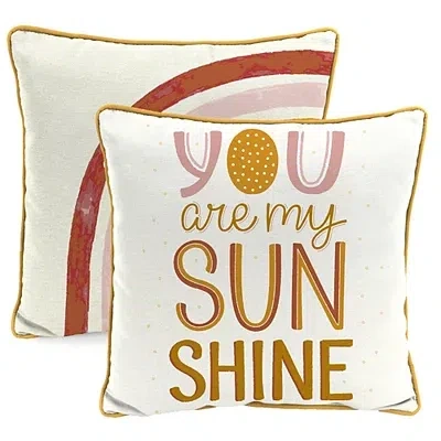 Kirkland's Boho You Are My Sunshine Outdoor Pillow In Multi