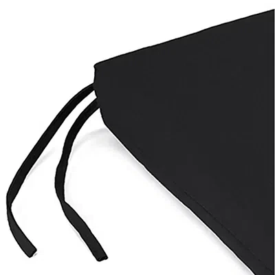 Kirkland's French Edge Outdoor Chair Cushions In Black