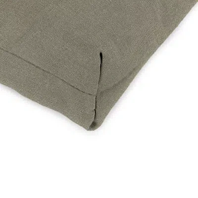 Kirkland's Canvas French Edge Outdoor Chair Cushion In Brown
