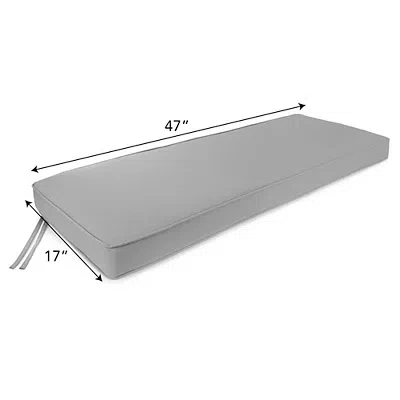 Kirkland's Dresden Outdoor Settee Cushion In Blue