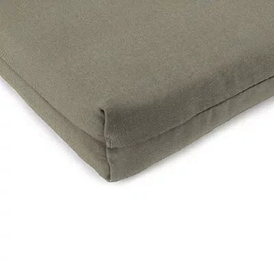 Kirkland's French Edge Outdoor Chair Cushions In Gray