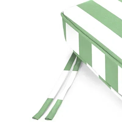 Kirkland's Striped Outdoor Settee Cushion In Multi