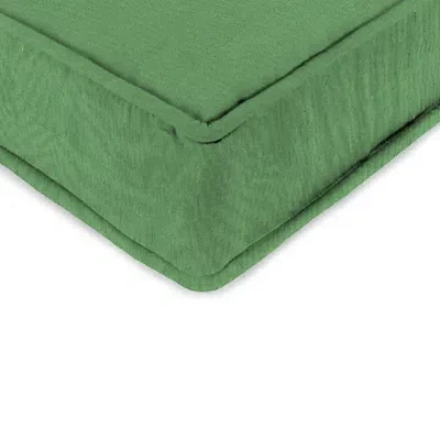 Kirkland's Solid Green Outdoor Deep Seat Cushion In Green