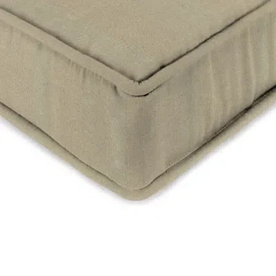 Kirkland's Solid Beige Outdoor Deep Seat Cushion In Brown
