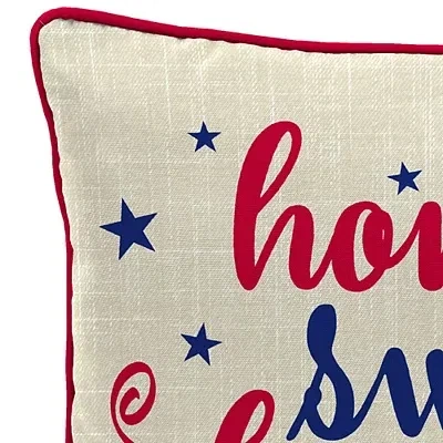 Kirkland's Home Sweet Outdoor Pillows In Gray