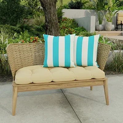 Kirkland's Cabana Striped Outdoor Pillows In Multi
