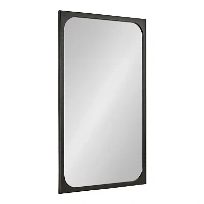 Kirkland's Rounded Rectangle Wall Mirror In Black
