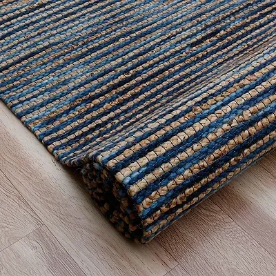 Kirkland's Jute And Wool Woven Area Rug In Multi