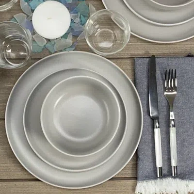 Kirkland's Dinnerware Set In Gray
