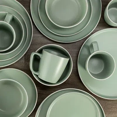 Kirkland's Dinnerware Set In Green