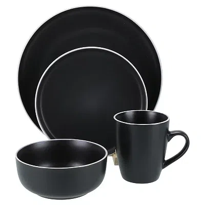 Kirkland's Dinnerware Set In Black