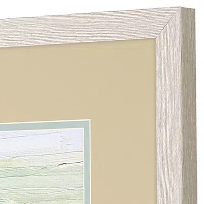 Kirkland's Pastel Beach Umbrella Framed Art Prints In Multi