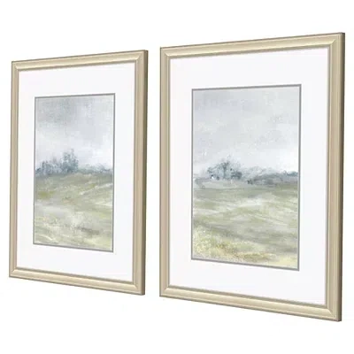 Kirkland's Morning Mist Framed Canvas Art Prints In Multi