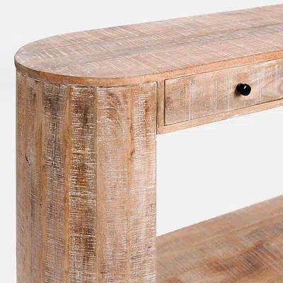 Kirkland's Sawmark 2-drawer Console Table In Brown