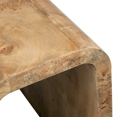 Kirkland's Mappa Burl Nesting Accent Tables In Brown