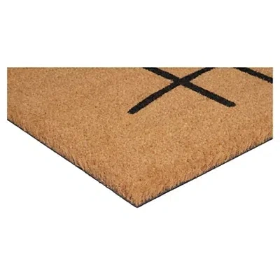 Kirkland's Simple Hello Script Doormat In Brown