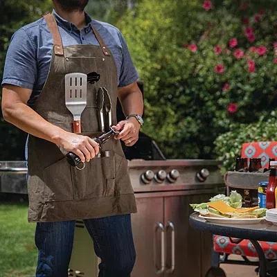 Kirkland's Buffalo Bills Barbecue Apron & Tool Gift Set In Multi