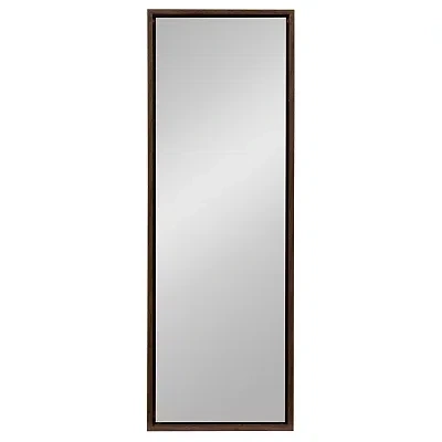 Kirkland's Evans Wood Panel Wall Mirror In Brown