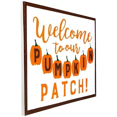 Kirkland's Our Pumpkin Patch Metal Wall Plaque In Multi