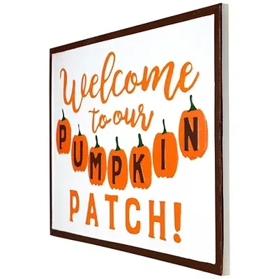 Kirkland's Our Pumpkin Patch Metal Wall Plaque In Multi