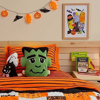 Kirkland's Frankenstein Shaped Halloween Pillow In Multi