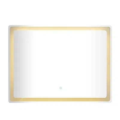 Kirkland's Rectangular Led Wall Mirror In White