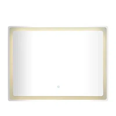 Kirkland's Rectangular Led Wall Mirror In White