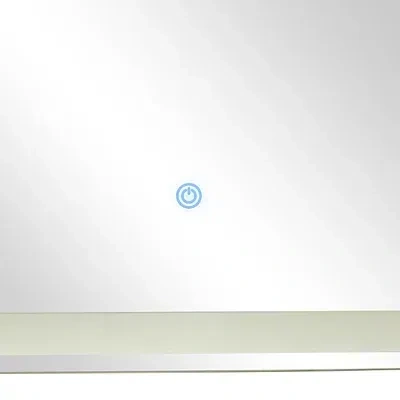 Kirkland's Rectangular Led Wall Mirror In White