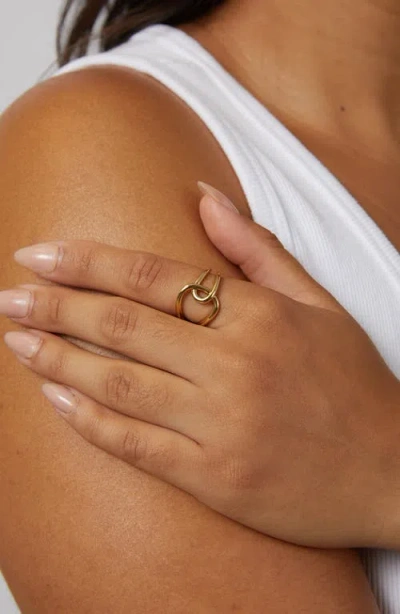 Miranda Frye Celine Open Ring In Gold