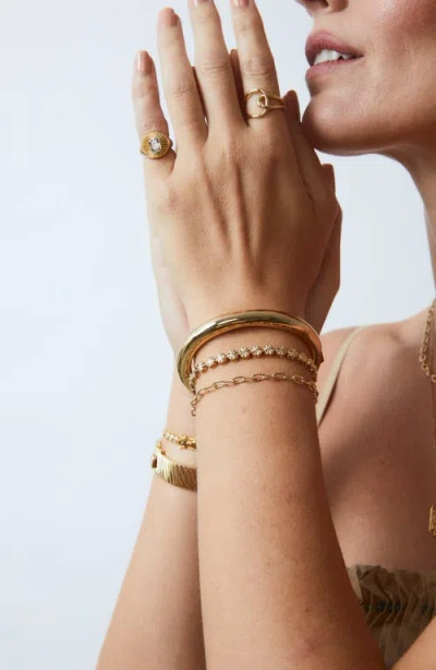 Miranda Frye Celine Open Ring In Gold