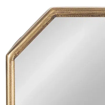 Kirkland's Wardelle Antique Gold Mirrored Taper Candle Sconce In Gold