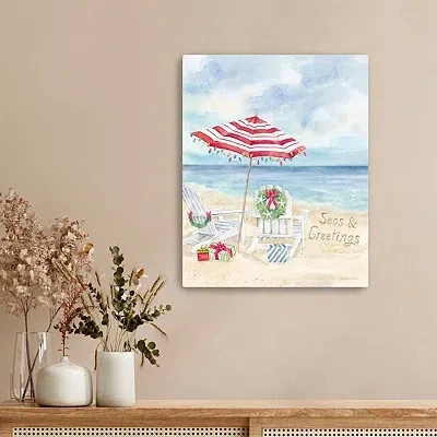 Kirkland's Holiday At The Cape Canvas Art Print In Multi