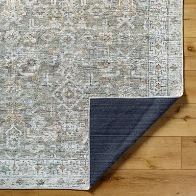 Kirkland's Darling Traditional Washable Area Rug In Multi