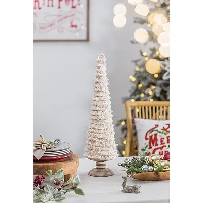 Kirkland's Fringe Embellished Christmas Trees In Multi