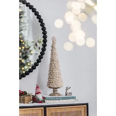 Kirkland's Fringe Embellished Christmas Trees In Multi