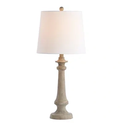 Kirkland's Tapered Column Rhett Table Lamp In White
