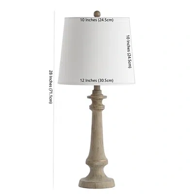 Kirkland's Tapered Column Rhett Table Lamp In White