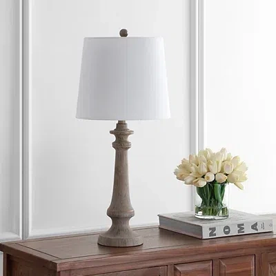Kirkland's Tapered Column Rhett Table Lamp In White