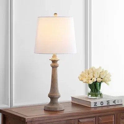 Kirkland's Tapered Column Rhett Table Lamp In White