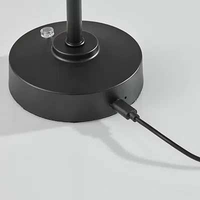 Kirkland's Metal Cone Shade Cordless Table Lamp In Multi