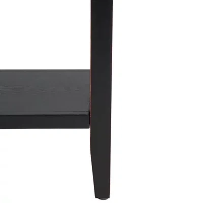 Kirkland's & Oak 4-drawer Charlotte Sideboard In Black