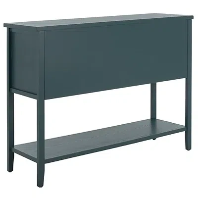 Kirkland's Slate Teal 4-drawer Charlotte Sideboard In Blue