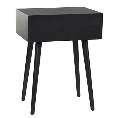 Kirkland's Wood 1-drawer Arthur Accent Table In Multi