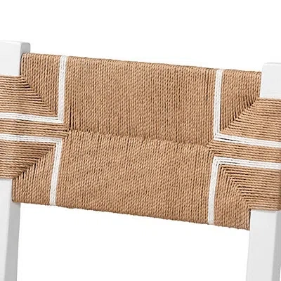 Kirkland's Mahogany Woven Talli Dining Chair In Brown